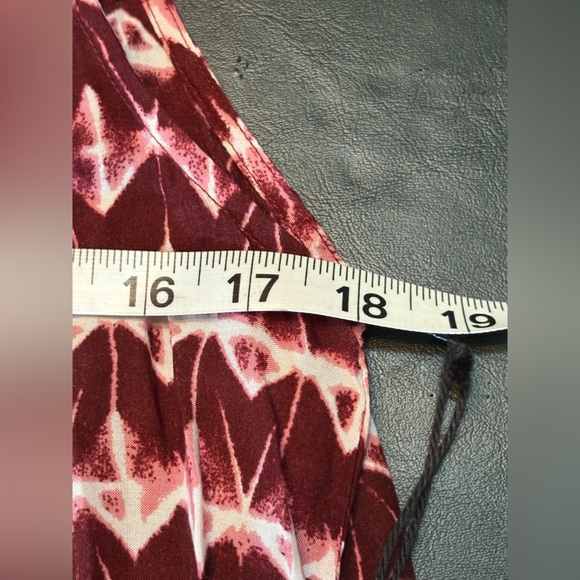 Paxton VT (Virginia Tech) Chic Sleeveless Mini Dress - Maroon and White NWT S - Picture 13 of 15